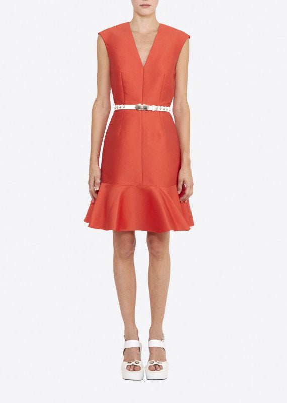 Red Gazaar Sleeveless Dress 40
