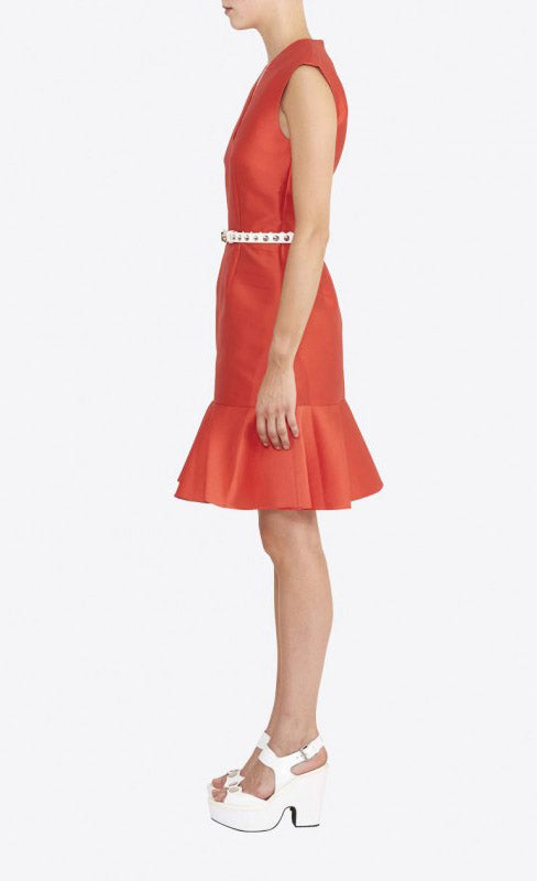 carven red dress Carven Midi Dress