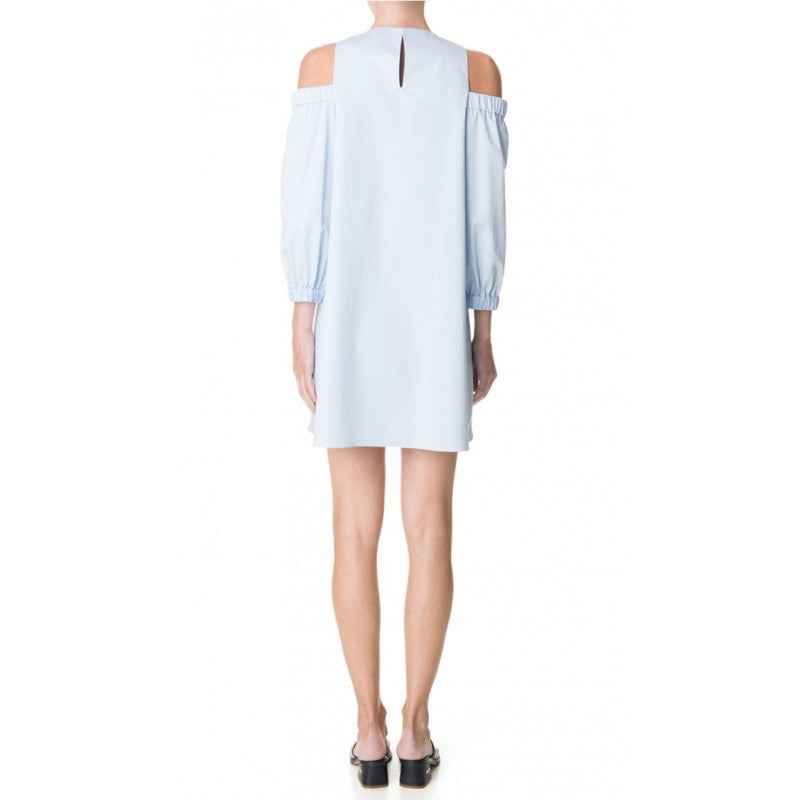 tibi off the shoulder dress Off The Shoulder T-Shirt Dress